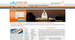 Desktop Screenshot of citytravel.com